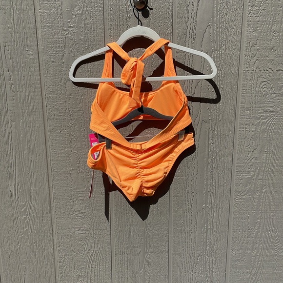 Xhiliration orange bikini. Size M. NWT. - Picture 2 of 3